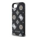 Etui Guess PU 4G Peony z MagSafe na iPhone 16e - czarne