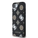 Etui Guess PU 4G Peony z MagSafe na iPhone 16e - czarne