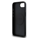 Etui Guess PU 4G Peony z MagSafe na iPhone 16e - czarne