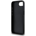 Etui Guess PU Grained 4G Metal Logo na iPhone 16e - czarne