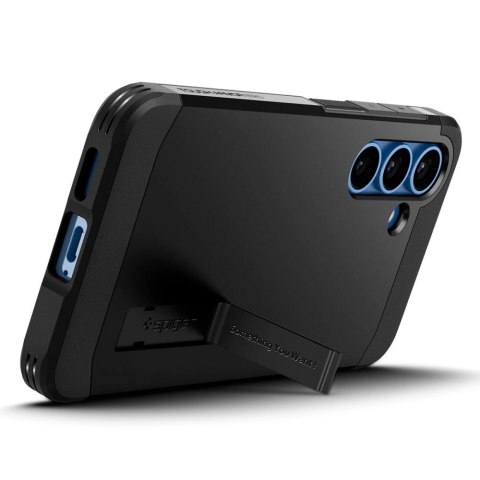 Etui Spigen Tough Armor MagSafe na Samsung Galaxy S25 - czarne Etui Spigen Tough Armor MagSafe na Samsung Galaxy S25 - czarne