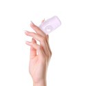 Mini powerbank Wozinsky WF16-YCS 5000mAh 15W USB-C z wbudowanym kablem USB-C i ładowarką do Apple Watch - fioletowy