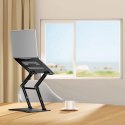 Podstawka pod laptopa Wozinsky WRS-CPY75DSB aluminiowa + Gratis! podstawka do smartfona - czarna