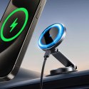 Uchwyt Joyroom JR-ZS408 magnetyczny z ładowarką indukcyjną 15W na kokpit samochodowy - czarny