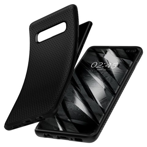 Etui Spigen Liquid Air na Samsung Galaxy S10+ - czarny mat Etui Spigen Liquid Air na Samsung Galaxy S10+ - czarny mat