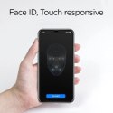 Szkło hartowane Spigen Glass FC z czarną ramką na iPhone X / XS / 11 Pro