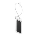 Baseus uniwersalny wodoodporny pokrowiec etui na telefon (max 7,2'') na basen nad wodę IPX8 biały (ACFSD-D02)