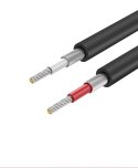 Kabel Ugreen AV104 10518 audio 2RCA (męski) / 2RCA (męski) 2m - szary