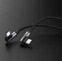 Kabel Ugreen US323 kątowy USB-C - USB-C PD QC SCP 3A 480Mb/s 1m - szary
