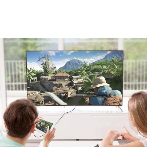 Ugreen kabel przewód HDMI - mini HDMI 19 pin 2.0v 4K 60Hz 30AWG 1,5m czarny (11167) Ugreen kabel przewód HDMI - mini HDMI 19 pin 2.0v 4K 60Hz 30AWG 1,5m czarny (11167)