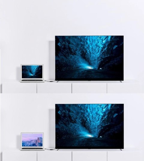 Ugreen przejściówka kabel przewód z DisplayPort (męski) na HDMI (żeński) (jednokierunkowy) 1080P 60Hz 12bit czarny (40362) Ugreen przejściówka kabel przewód z DisplayPort (męski) na HDMI (żeński) (jednokierunkowy) 1080P 60Hz 12bit czarny (40362)