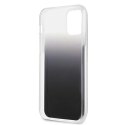 Etui Mercedes Transparent Line na iPhone 12 mini - czarne