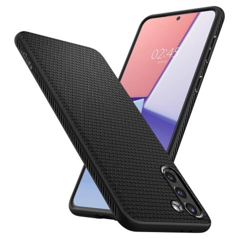 Etui Spigen Liquid Air na Samsung Galaxy S21 - czarny mat Etui Spigen Liquid Air na Samsung Galaxy S21 - czarny mat
