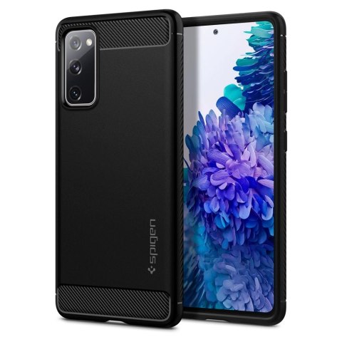 Etui Spigen Rugged Armor na Samsung Galaxy S20 FE - czarny mat Etui Spigen Rugged Armor na Samsung Galaxy S20 FE - czarny mat