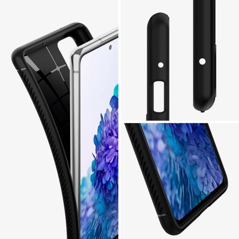 Etui Spigen Rugged Armor na Samsung Galaxy S20 FE - czarny mat Etui Spigen Rugged Armor na Samsung Galaxy S20 FE - czarny mat