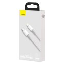 Kabel Baseus CATLGD-A02 Lightning - USB-C PD 20W 480Mb/s 2m - biały