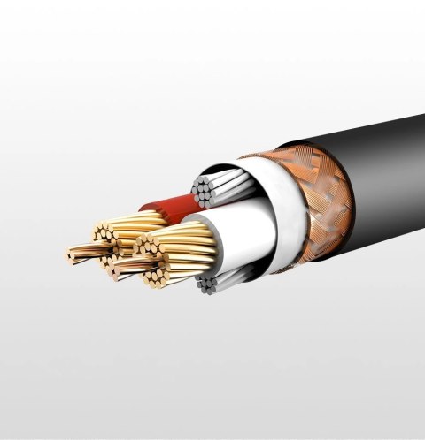 Kabel Ugreen AV130 66716 audio XLR (żeński) - XLR (męski) do mikrofonu / wzmacniacza 1m - czarny Kabel Ugreen AV130 66716 audio XLR (żeński) - XLR (męski) do mikrofonu / wzmacniacza 1m - czarny