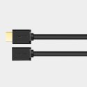 Kabel Ugreen HD107 10140 HDMI (męski) - HDMI (żeński) 4K 0.5 m - czarny