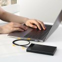 Kabel Ugreen US255 50125 USB-C (prosty) / USB-C (kątowy) PD QC 60W 3A 2m - szary