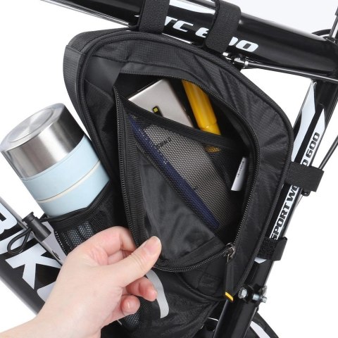 Wozinsky torba rowerowa pod ramę 1,5l czarna (WBB23BK) Wozinsky torba rowerowa pod ramę 1,5l czarna (WBB23BK)