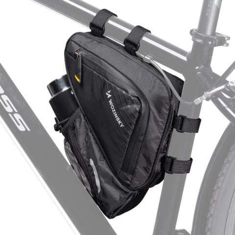 Wozinsky torba rowerowa pod ramę 1,5l czarna (WBB23BK) Wozinsky torba rowerowa pod ramę 1,5l czarna (WBB23BK)