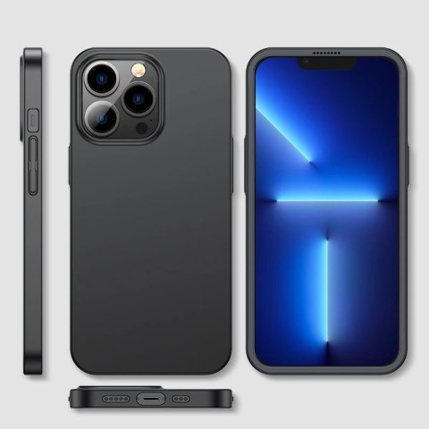 Joyroom 360 Full Case etui pokrowiec do iPhone 13 Pro Max obudowa na tył i przód + szkło hartowane czarny (JR-BP928 black) Joyroom 360 Full Case etui pokrowiec do iPhone 13 Pro Max obudowa na tył i przód + szkło hartowane czarny (JR-BP928 black)
