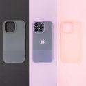 Kingxbar Plain Series etui pokrowiec do iPhone 13 silikonowa obudowa szary