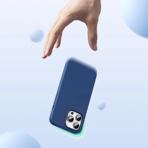 Ugreen Protective Silicone Case gumowe elastyczne silikonowe etui pokrowiec iPhone 13 Pro niebieski Ugreen Protective Silicone Case gumowe elastyczne silikonowe etui pokrowiec iPhone 13 Pro niebieski