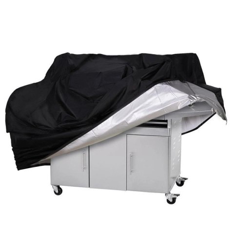 Wodoodporny pokrowiec na grilla, pokrowiec na rower, motor, meble ogrodowe plandeka osłona XL czarny Wodoodporny pokrowiec na grilla, pokrowiec na rower, motor, meble ogrodowe plandeka osłona XL czarny