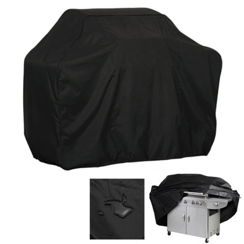 Wodoodporny pokrowiec na grilla, pokrowiec na rower, motor, meble ogrodowe plandeka osłona XL czarny Wodoodporny pokrowiec na grilla, pokrowiec na rower, motor, meble ogrodowe plandeka osłona XL czarny