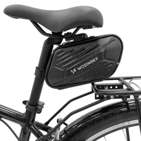 Wozinsky torba rowerowa pod siodełko wodoodporna 1,5 l czarna (WBB27BK) Wozinsky torba rowerowa pod siodełko wodoodporna 1,5 l czarna (WBB27BK)