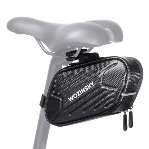 Wozinsky torba rowerowa pod siodełko wodoodporna 1,5 l czarna (WBB27BK) Wozinsky torba rowerowa pod siodełko wodoodporna 1,5 l czarna (WBB27BK)