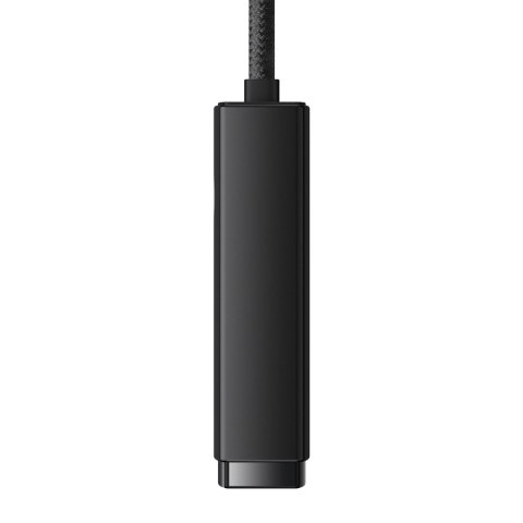 Baseus Lite Series adapter USB Typ A - RJ45 gniazdo LAN 100Mbps czarny (WKQX000001) Baseus Lite Series adapter USB Typ A - RJ45 gniazdo LAN 100Mbps czarny (WKQX000001)