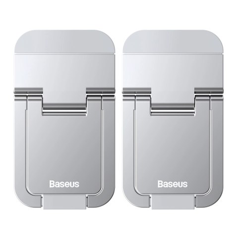 Baseus uniwersalne podstawki nóżki do laptopa (2 szt.) srebrny (LUZC000012) Baseus uniwersalne podstawki nóżki do laptopa (2 szt.) srebrny (LUZC000012)