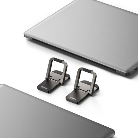 Baseus uniwersalne podstawki nóżki do laptopa (2 szt.) srebrny (LUZC000012) Baseus uniwersalne podstawki nóżki do laptopa (2 szt.) srebrny (LUZC000012)
