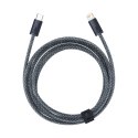 Kabel Baseus CALD000116 Lightning - USB-C PD 20W 480Mb/s 2m - szary