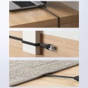 Kabel Ugreen NW102 50177 płaski sieciowy LAN Ethernet Cat. 6 8m - czarny