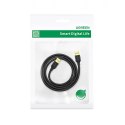 Kabel Ugreen US128 90576 USB-A 3.0 / USB-A 3.0 5Gb/s 3m - czarny
