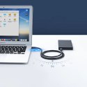 Kabel Ugreen US128 90576 USB-A 3.0 / USB-A 3.0 5Gb/s 3m - czarny