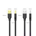 Kabel Ugreen US128 90576 USB-A 3.0 / USB-A 3.0 5Gb/s 3m - czarny