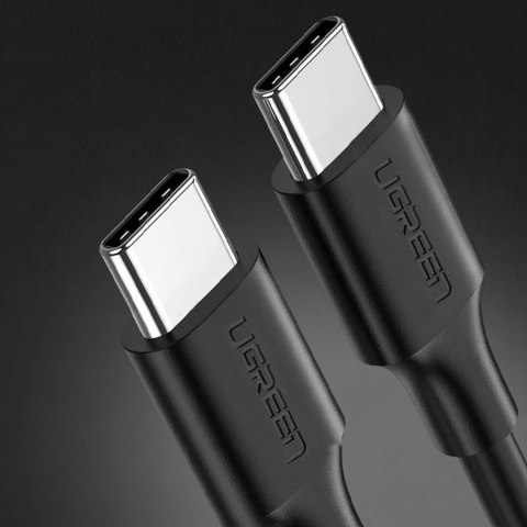 Kabel Ugreen US286 USB-C - USB-C 3A 480Mb/s 3m - czarny Kabel Ugreen US286 USB-C - USB-C 3A 480Mb/s 3m - czarny