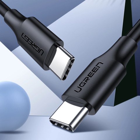 Kabel Ugreen US286 USB-C - USB-C 3A 480Mb/s 3m - czarny Kabel Ugreen US286 USB-C - USB-C 3A 480Mb/s 3m - czarny