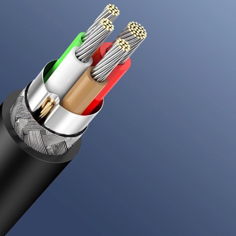 Kabel Ugreen US286 USB-C - USB-C 3A 480Mb/s 3m - czarny Kabel Ugreen US286 USB-C - USB-C 3A 480Mb/s 3m - czarny