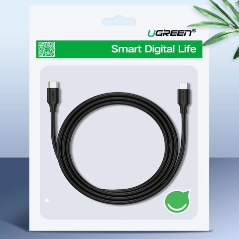 Kabel Ugreen US286 USB-C - USB-C 3A 480Mb/s 3m - czarny Kabel Ugreen US286 USB-C - USB-C 3A 480Mb/s 3m - czarny