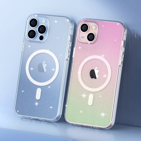 Kingxbar PQY Elegant Series magnetyczne etui do iPhone 13 Pro obudowa pokrowiec biały (kompatybilne z MagSafe) Kingxbar PQY Elegant Series magnetyczne etui do iPhone 13 Pro obudowa pokrowiec biały (kompatybilne z MagSafe)