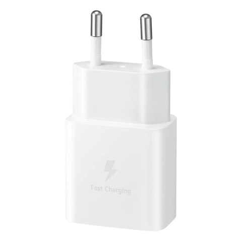 Samsung ładowarka sieciowa USB Typ C 15W PD AFC biały (EP-T1510NWEGEU) Samsung ładowarka sieciowa USB Typ C 15W PD AFC biały (EP-T1510NWEGEU)