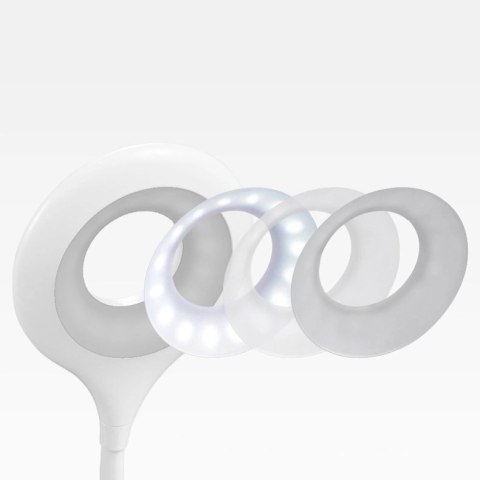 Bezprzewodowa lampka LED do czytania z klipsem + kabel micro USB czarny Bezprzewodowa lampka LED do czytania z klipsem + kabel micro USB czarny
