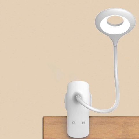 Bezprzewodowa lampka LED do czytania z klipsem + kabel micro USB czarny Bezprzewodowa lampka LED do czytania z klipsem + kabel micro USB czarny