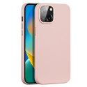 Dux Ducis Grit skórzane etui do iPhone 14 Plus elegancki pokrowiec ze sztucznej skóry (kompatybilne z MagSafe) różowy