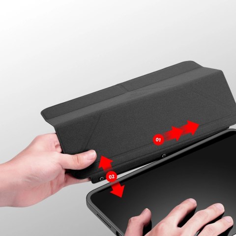 Dux Ducis Magi etui do iPad mini 2021 pokrowiec smart cover z podstawką i schowkiem na Apple Pencil czarny Dux Ducis Magi etui do iPad mini 2021 pokrowiec smart cover z podstawką i schowkiem na Apple Pencil czarny